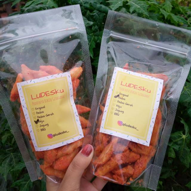 LUDESKu-Keripik Kulit Lumpia Kriuk Renyah