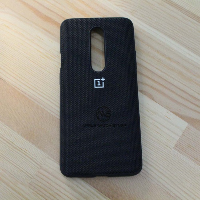 Oneplus 7 Pro Nylon Bumper Case Cover Black Original Black