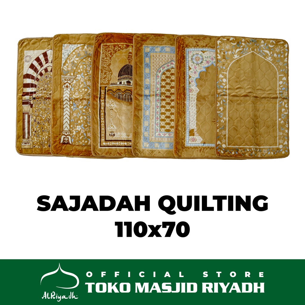 Sajadah Quilting Sajadah Tebal Halus Sajadah 70 CM Sajadah Arbain