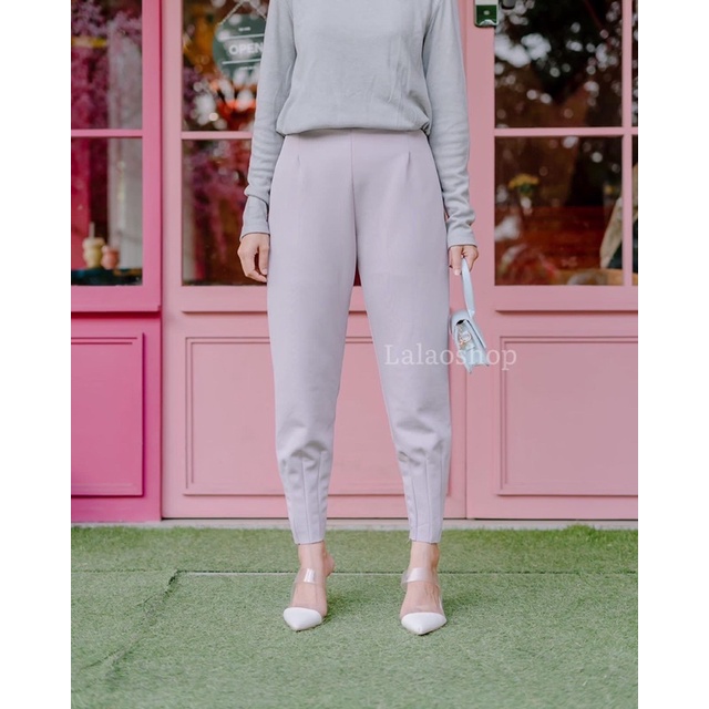 Alladin Pants ( Trend Alert ) Celana Office Wanita Tebal Premium Ngaret