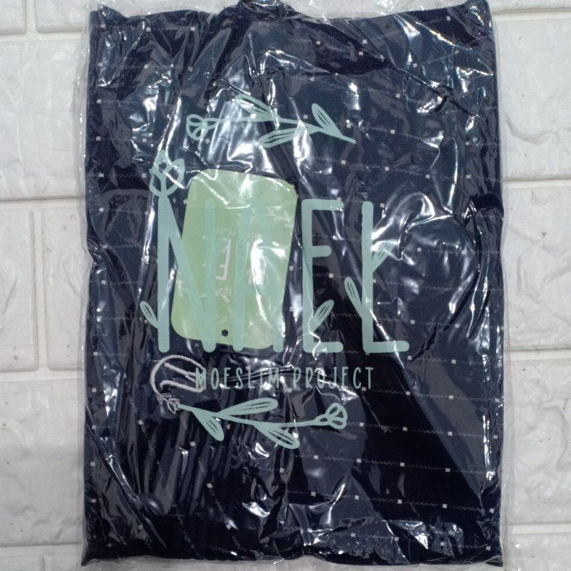 JILBAB INSTAN PAD AYRIN ALLINE OVAL POLOS-Navy