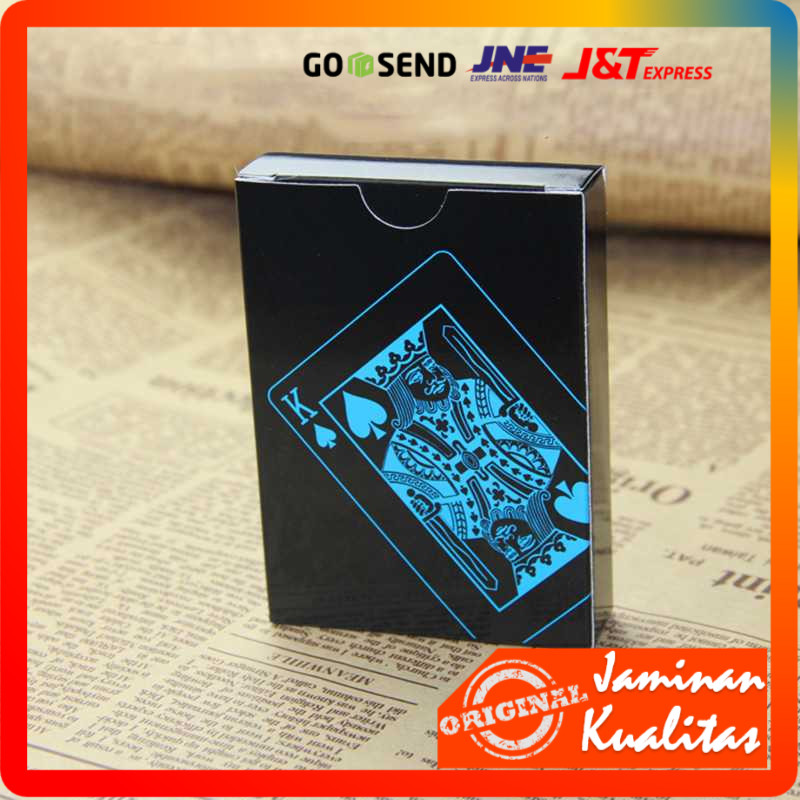 Kartu Remi Plastik Anti Air Waterproof Gaple