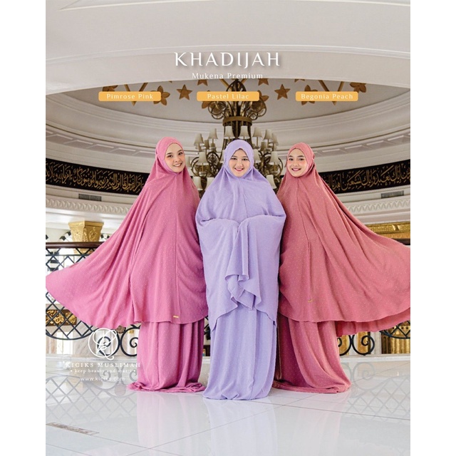 MUKENA KHADIJAH by kiciks_muslimah