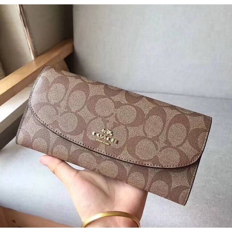 Coach Long Wallet Envelope For Women (C52601)