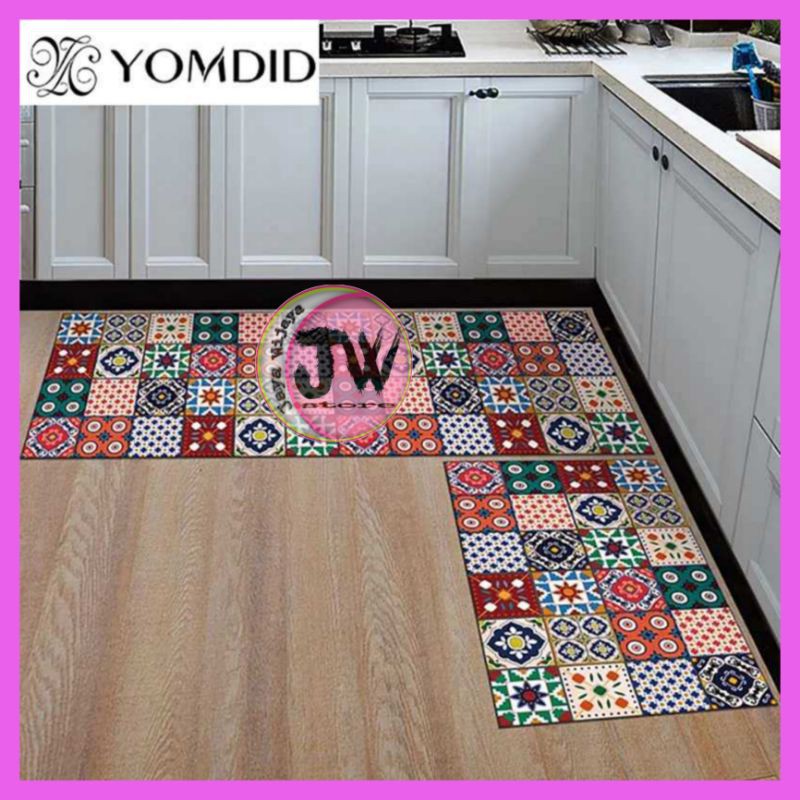 JW Keset Dapur Anti Slip / Karpet Dapur Anti slip