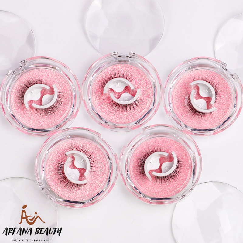 Bulu Mata Palsu 3D Tanpa Lem Eyelash Korean Cantik Natural Super Import Tinggal Tempel Bulu Mata Artis Terbaru Magic Eyelash Fake Anti Badai Original Termurah