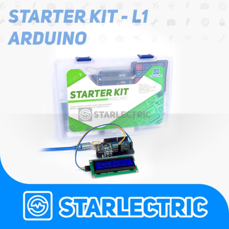 Starter Kit for Arduino - Uno Compatible - Pemula - Belajar Arduino
