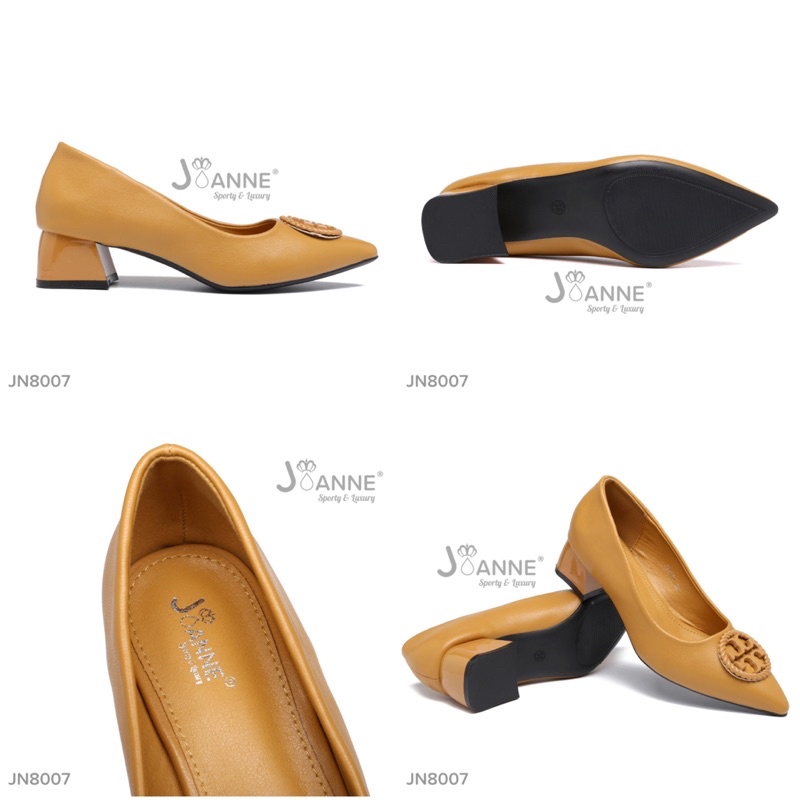 RESTOCK! [ORIGINAL] JOANNE Heels Shoes Sepatu Kerja Wanita Hak Tahu #JN8007