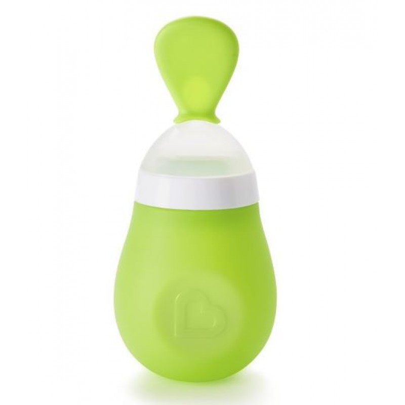 Munchkin Squeeze Spoon  - Green