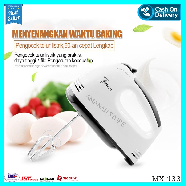 Hand Mixer Advance MX-133 |Garansi Resmi Advance 1 Tahun |