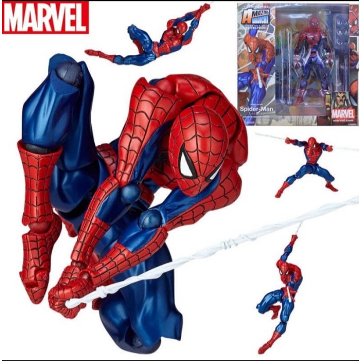 Revotech Spiderman Marvel Amazing Yamaguchi Action Figure