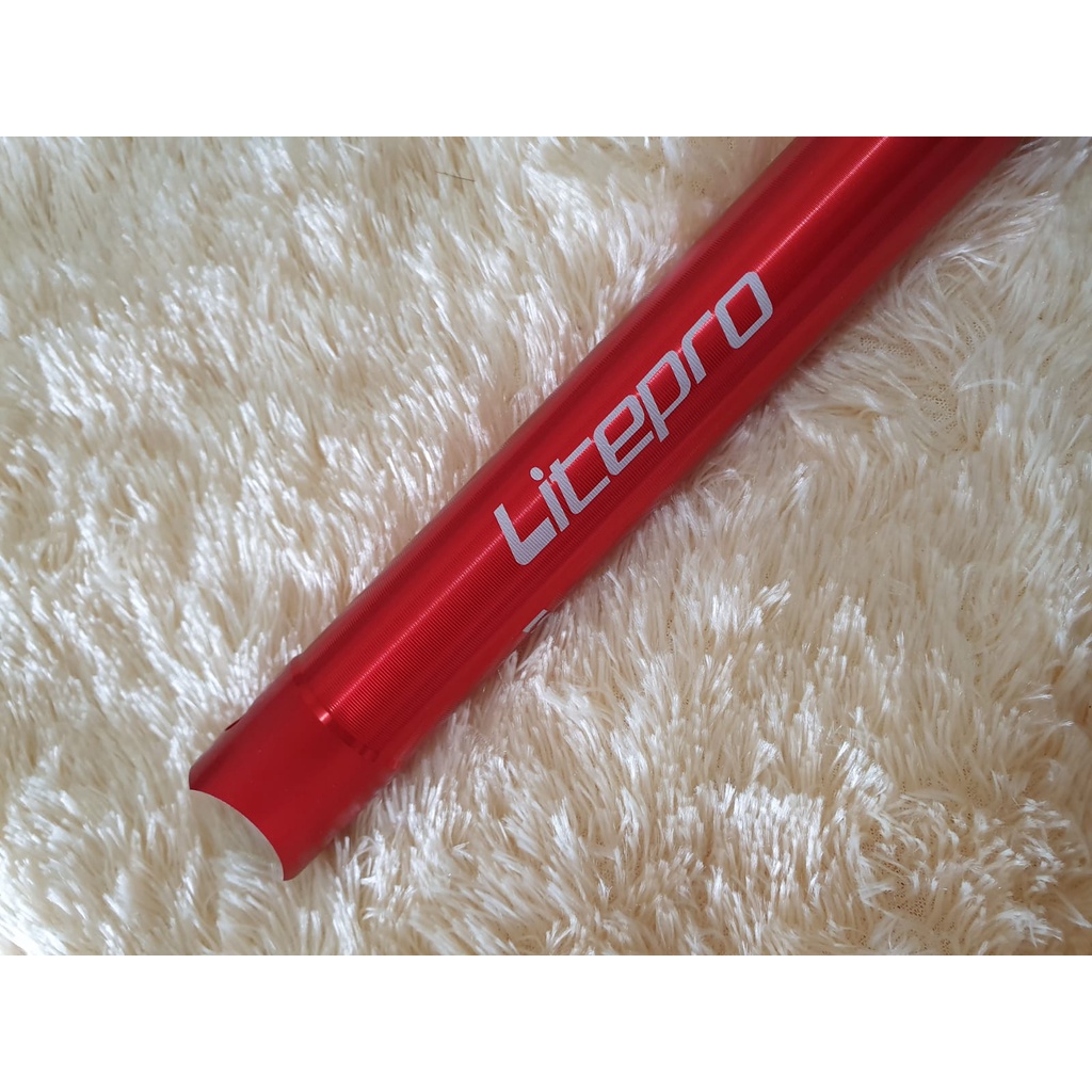 Seatpost Ltpro A61 33.9 x 600 mm tiang jok alloy sepeda lipat seli