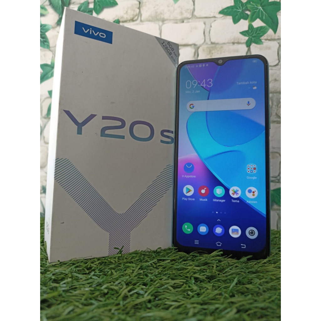 vivo Y20s Ram 6GB Internal 128GB HP Second Seken Bekas  Fullset [murah]