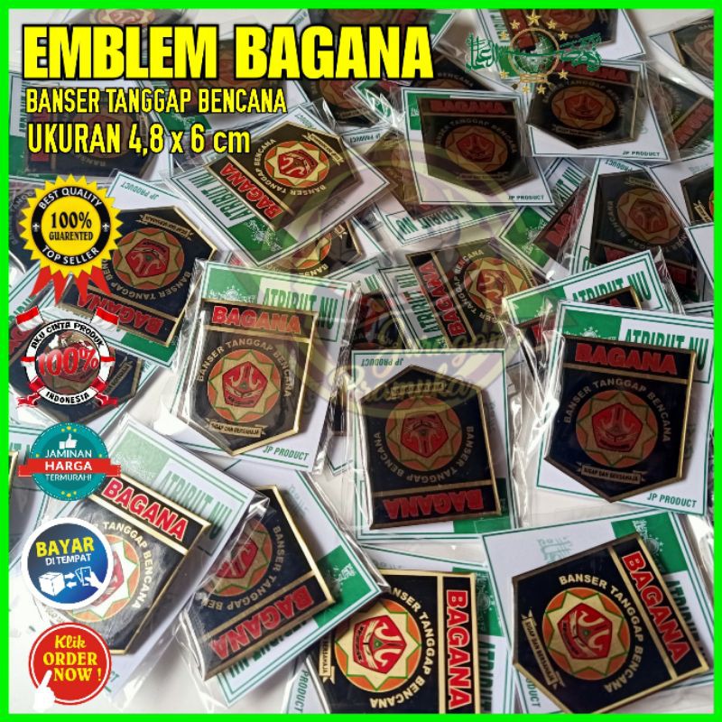 EMBLEM BAGANA NU atau BARISAN ANSOR TANGGAP BENCANA ( NU )