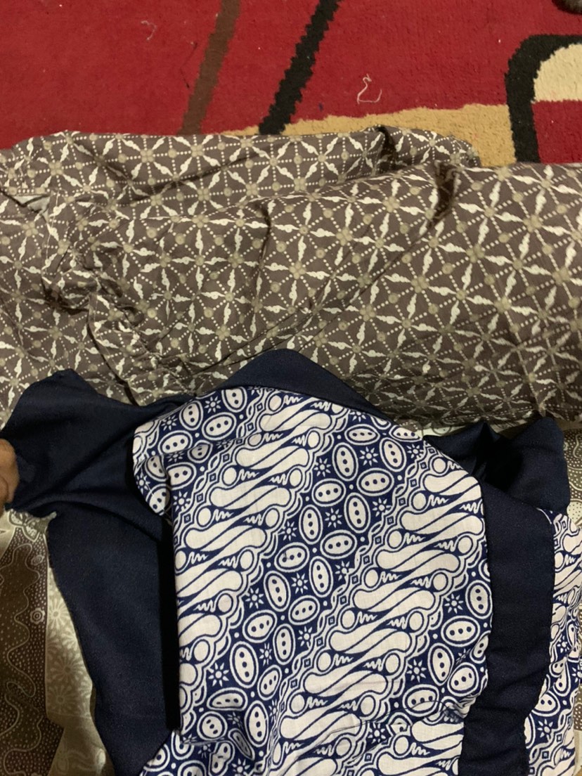 Atasan Batik Dolby Dolbi Dobby Doby Tenun Sutra Tulis Halus Katun Atbm Baron ,sarombit Atasan