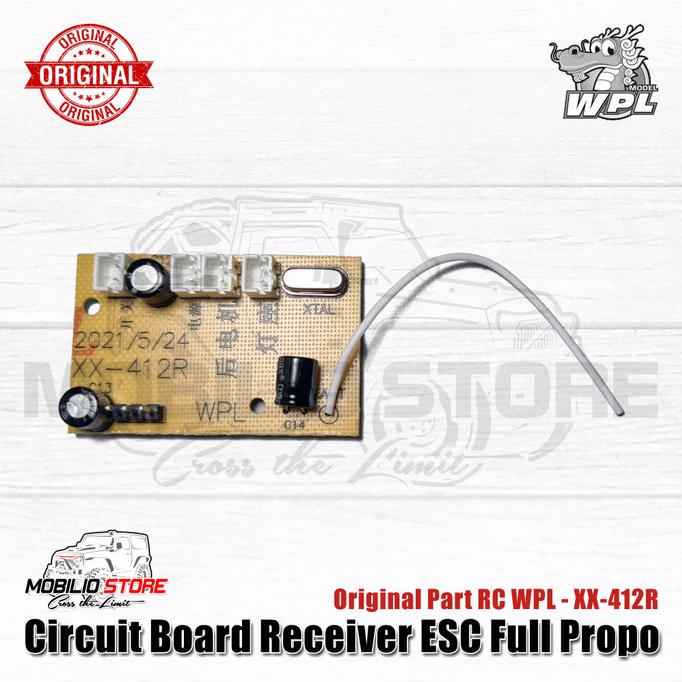 Original Part - Circuit Board Receiver ESC Full Propo RC WPL