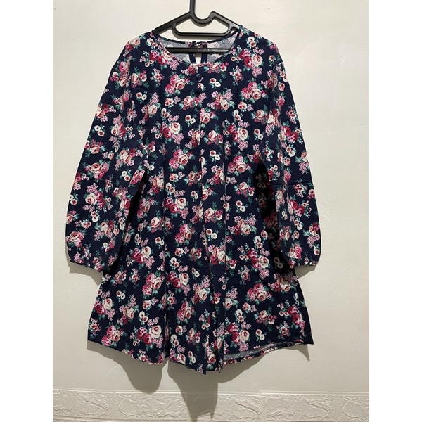 PRELOVED ATASAN WANITA BLOUSE BAJU WANITA JUMBO KEMBANG