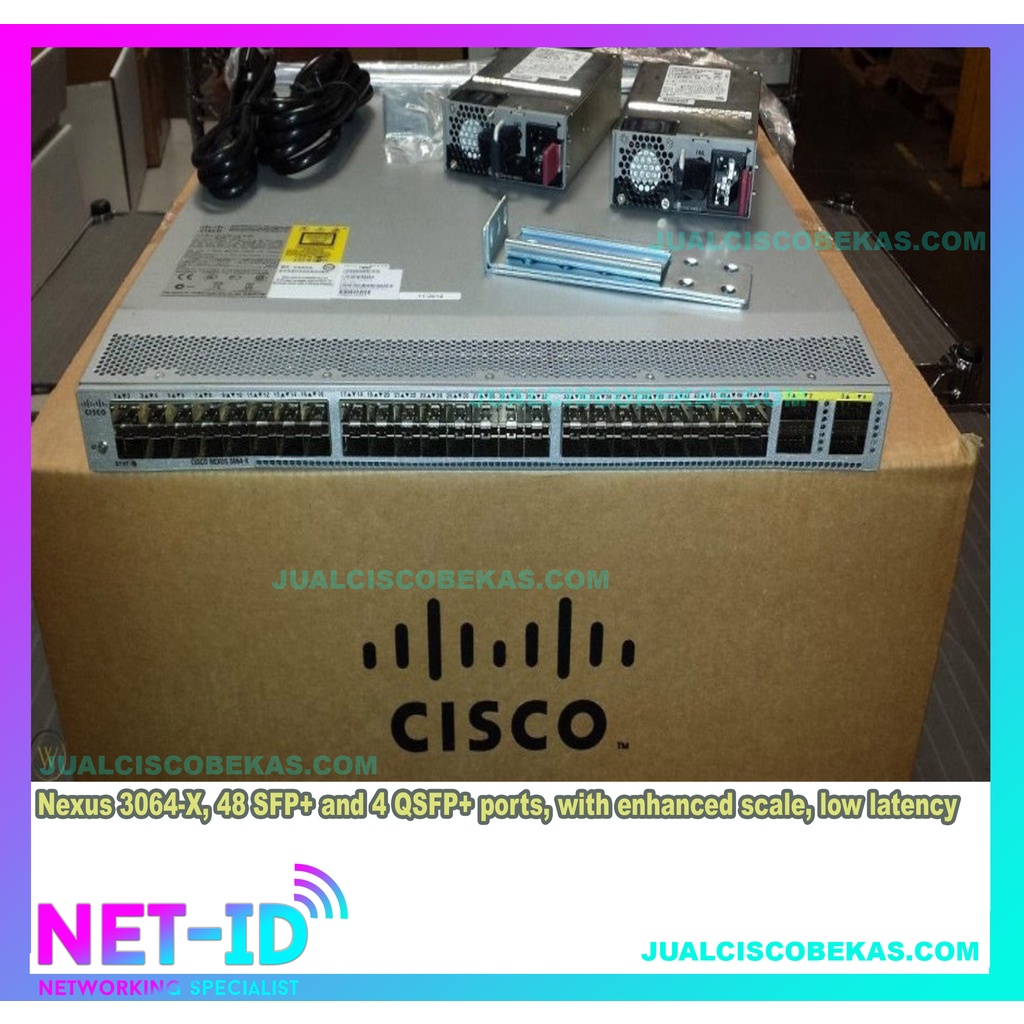 Cisco Nexus N3K-C3064PQ-10GX Bergaransi