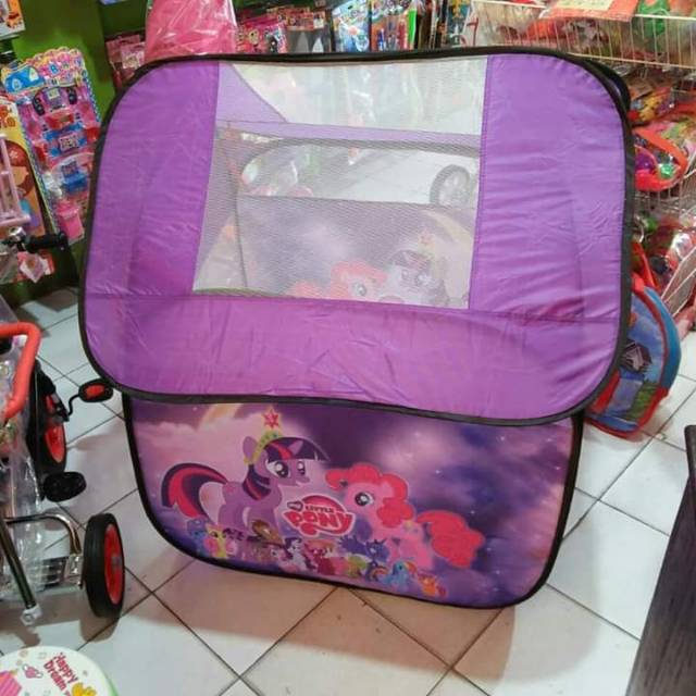 Tenda Anak Rumah Mainan Anak Frozen Kuda Ponny Hello Kitty