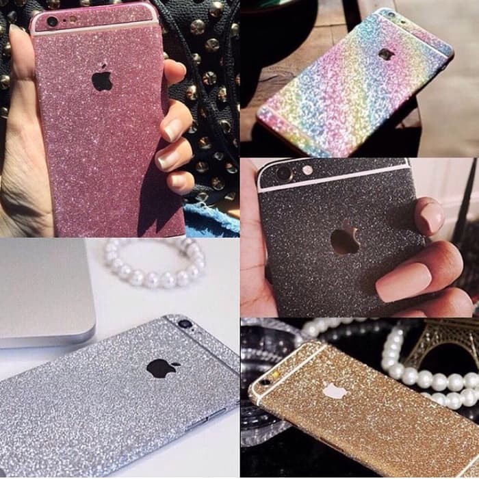 ALL TYPE Glitter Sticker / Sticker Glitter / Garskin / Skin Hp /Gliter
