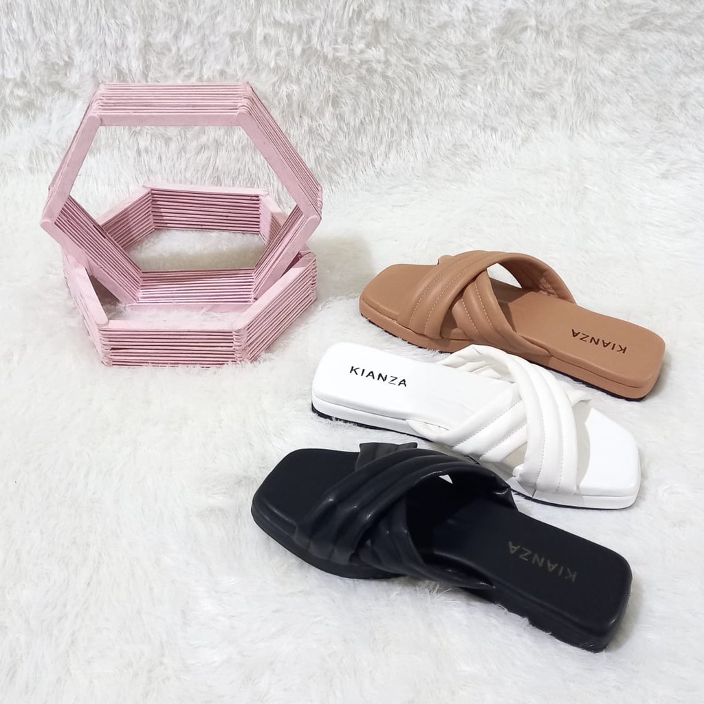 Nesanh Renata Sandal Wanita Slip Tali Silang