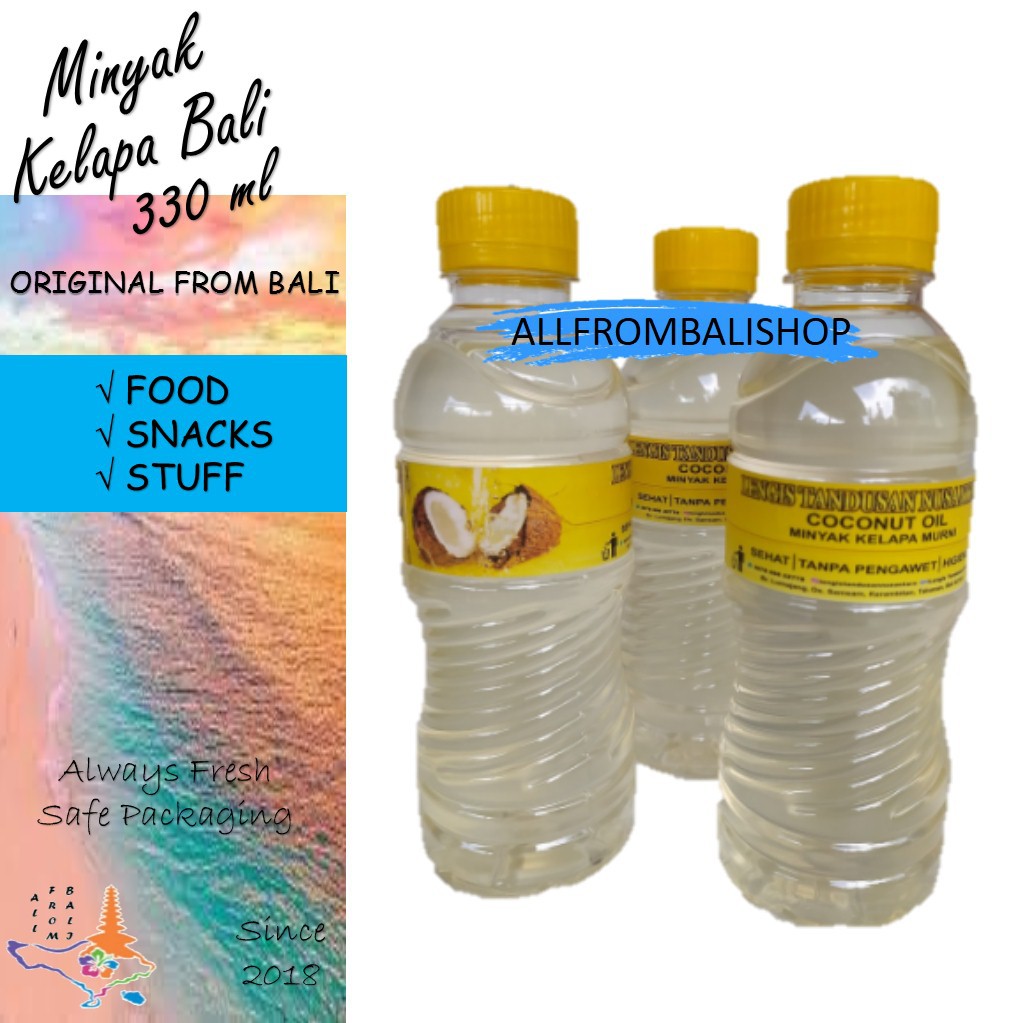 

Minyak Kelapa Bali-Tandusan 330 ml