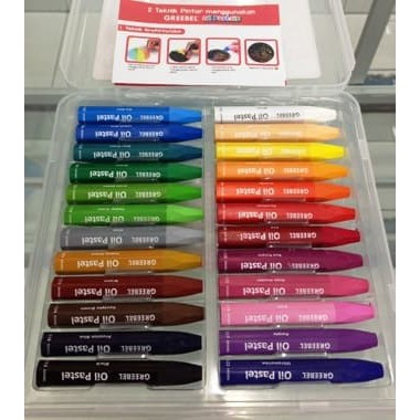 

bib Crayon / Krayon Oil Pastel - Greebel 24 Warna MURAH!