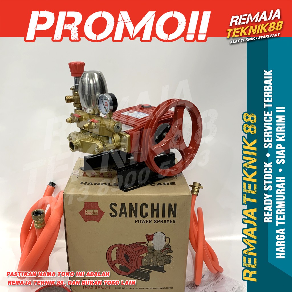ready MESIN CUCI STEAM BENSIN / ENGINE POWER JET SPRAYER / SANCHIN SCN 30 / SCN-30 / MESIN DOORSMEER