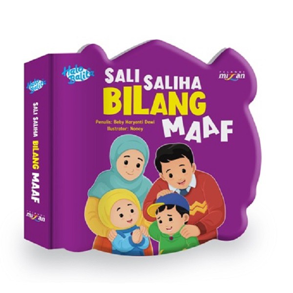 [Mizan Jakarta] Halo Balita Penuntun:Sali Saliha Bilang Maaf (Boardbook)-2