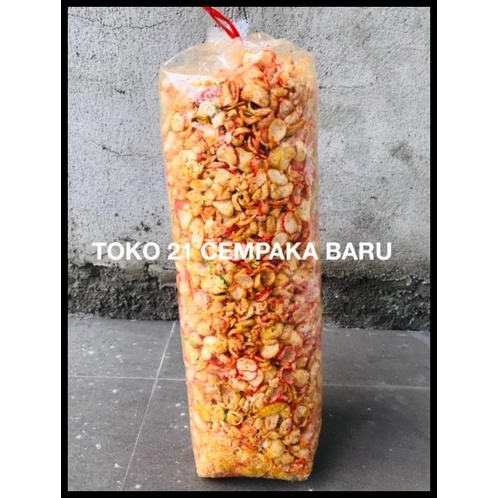 

Kerupuk Jablay Bantet 1 Ball | Krupuk Jablay Seblak Kencur Warna Warni
