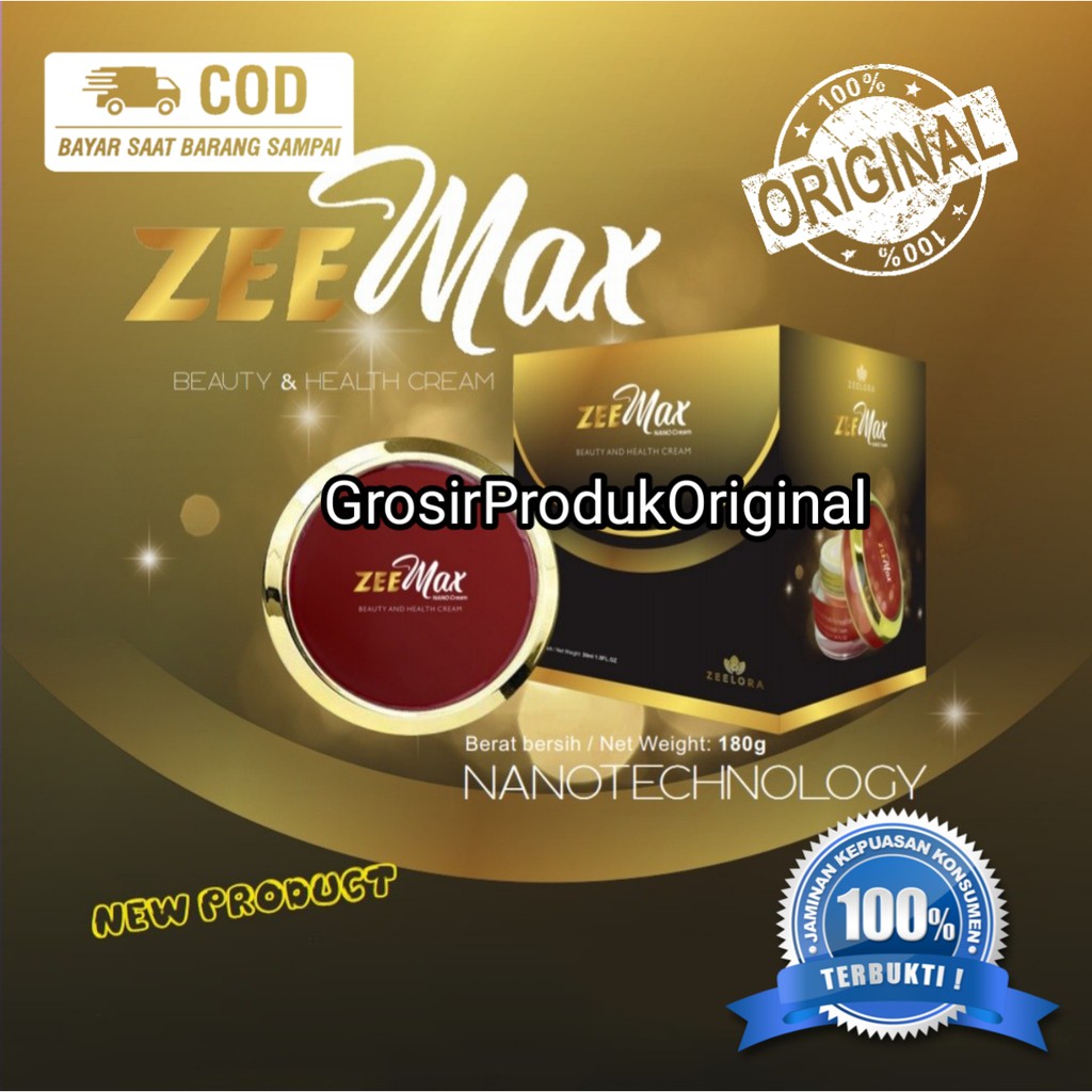 Zeemax Cream Hormone Original atau Bio Miracle Zeelora Original