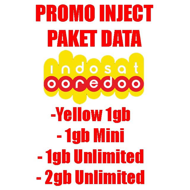 Paket Data Indosat Yellow 1gb 1gb Mini 1gb Unlimited 2gb