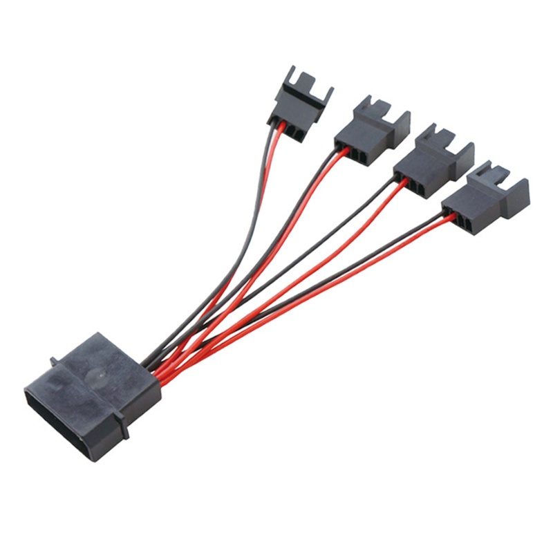 Btsg Molex 4Pin Ke Adaptor Splitter 4-Pin Kecil Floppy Drive Disk Power Supply 4.9in