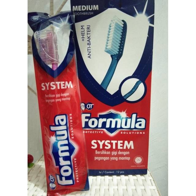 Sikat Gigi Formula 1 lusin/box