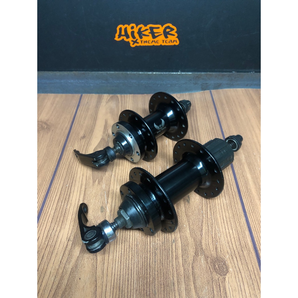 hub freehub QR mtb seli sepeda lipat wang zheng 32hole sixbolt bekas