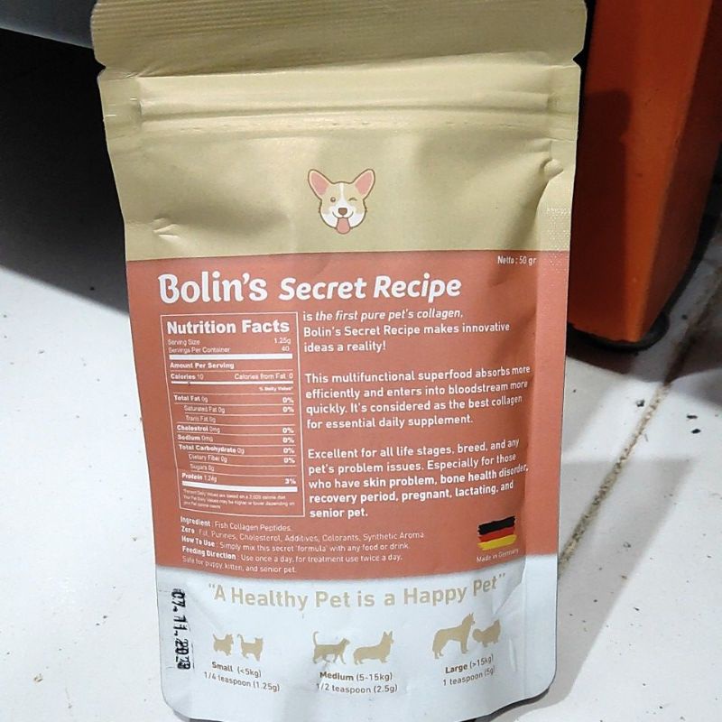 Bolin's Secret Recipe 50gr