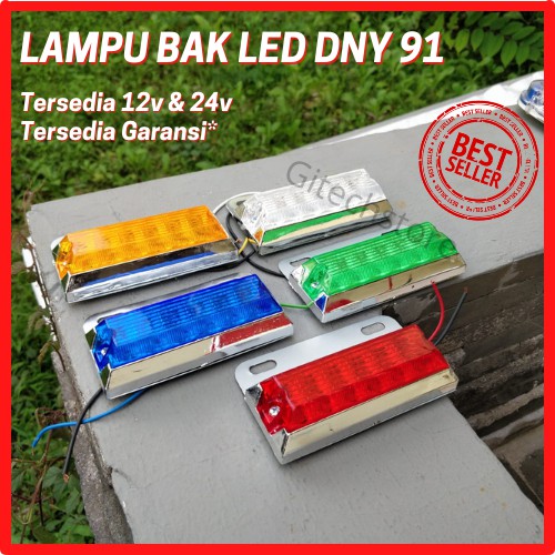 Lampu LED DNY 91 Lampu Bak Truk Universal 12v dan 24v