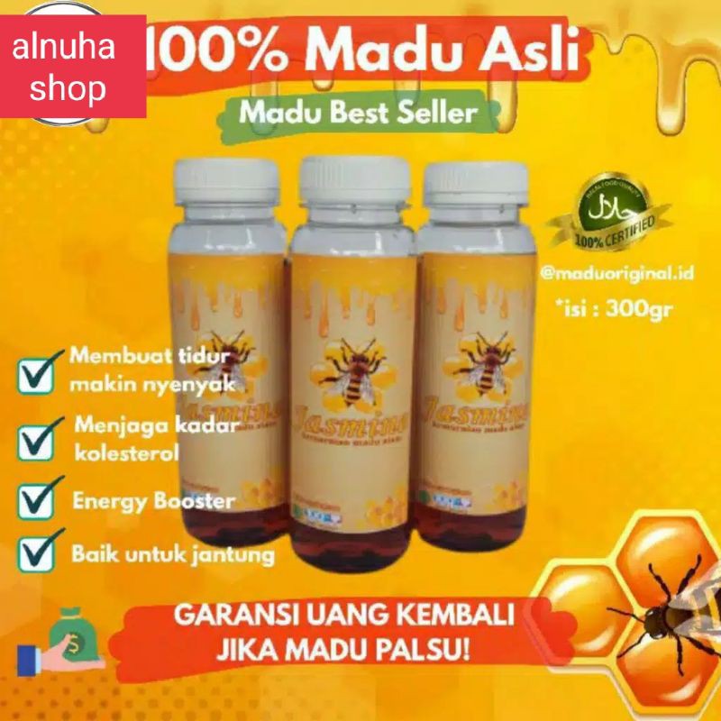 

madu hutan kalimantan jasmin asli alas 300g nett