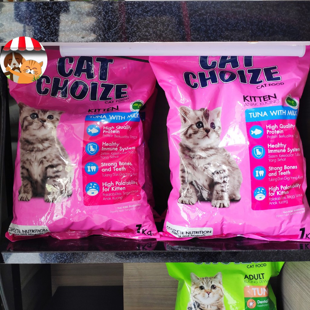 Cat Choize Kitten 1kg - Makanan Anak Kucing Murah Cat Choize