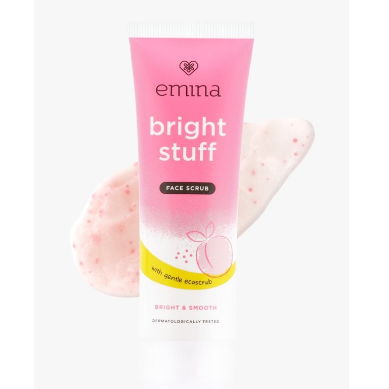 EMINA BRIGHT STUFF FACE SCRUB 50 ML @MJ