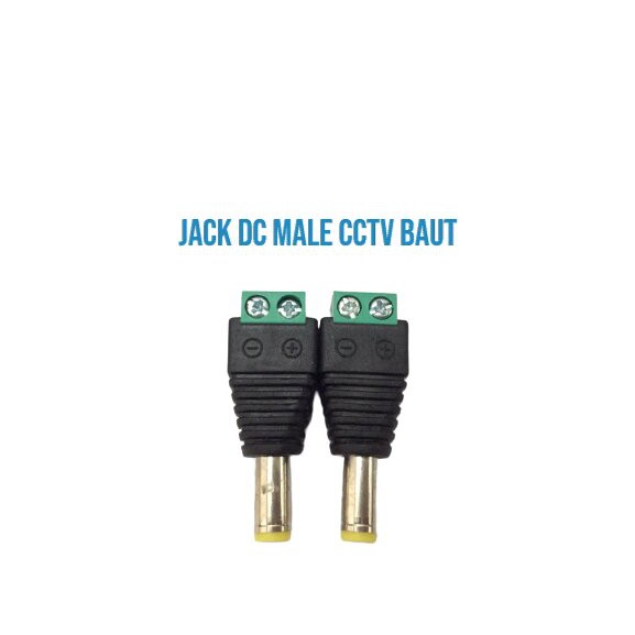 JACK DC MALE CCTV MODEL BAUT