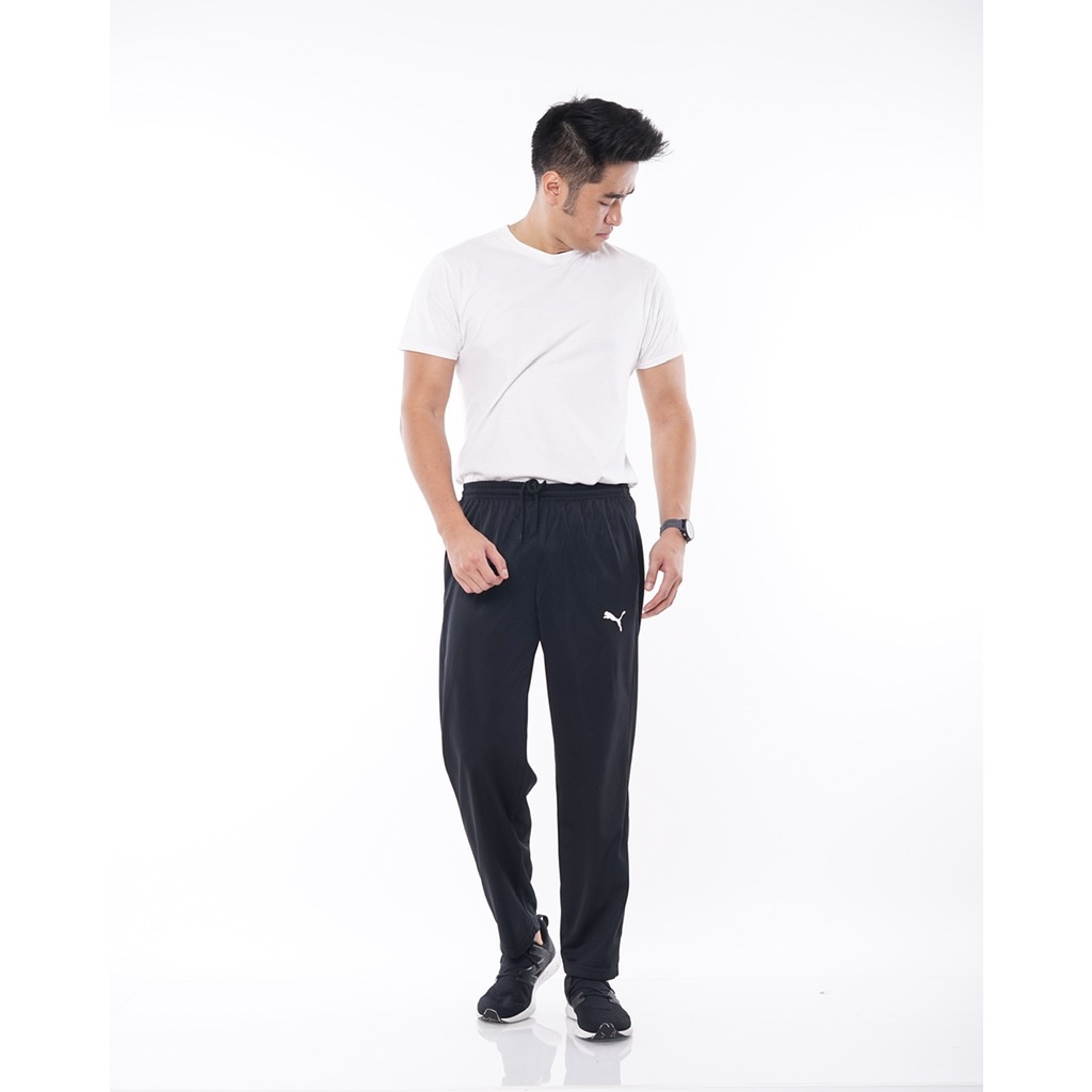 Training Polos Bahan Tebal dan Lembut PU01 Celana Panjang Olahraga Training Model Polos-2