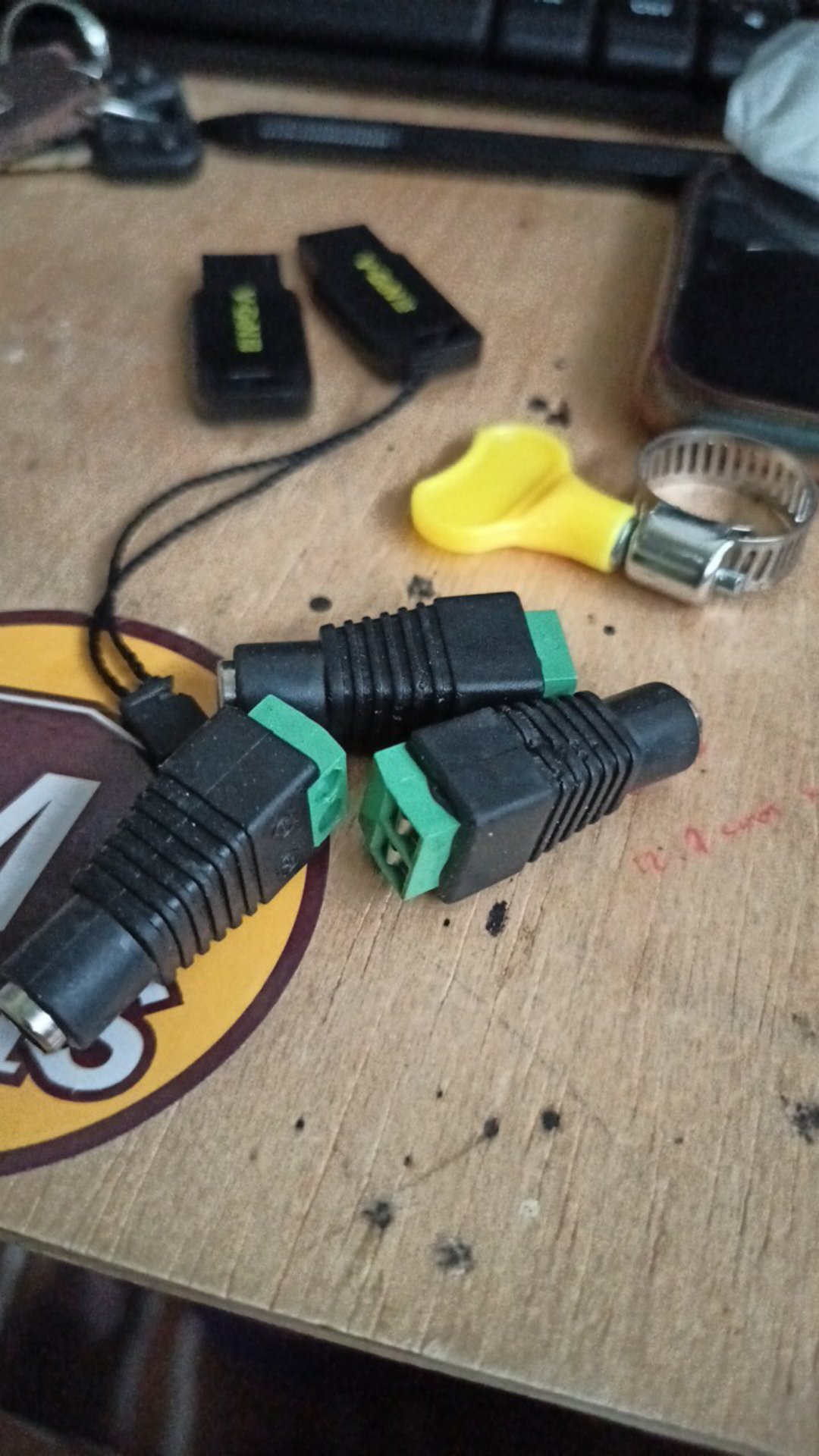 Jack Dc Konektor Female Untuk Pompa Dc/cctv