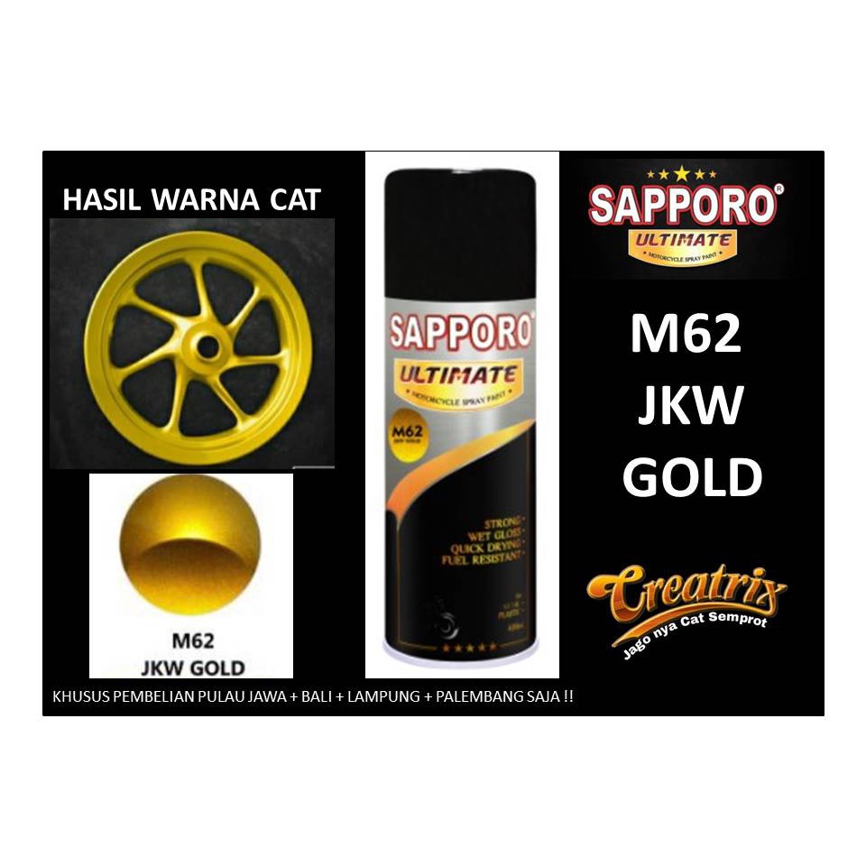 Sapporo Ultimate M62 Jkw Gold / Sapporo Spray / Pilok / Pilox