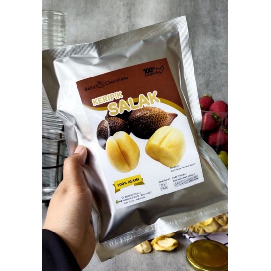 One Mandiri Sukses - Keripik Buah Salak Isi 100 gram - Oleh Oleh Khas Malang Batu