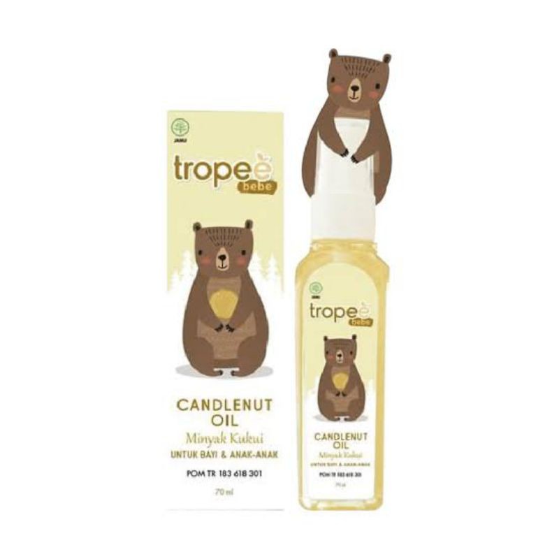 Tropee Bebe Candlenut Oil 100ml/Minyak Kemiri