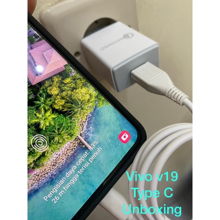 Charger Casan Vivo Type C Qualcomm 3.0 Original Fast Charging