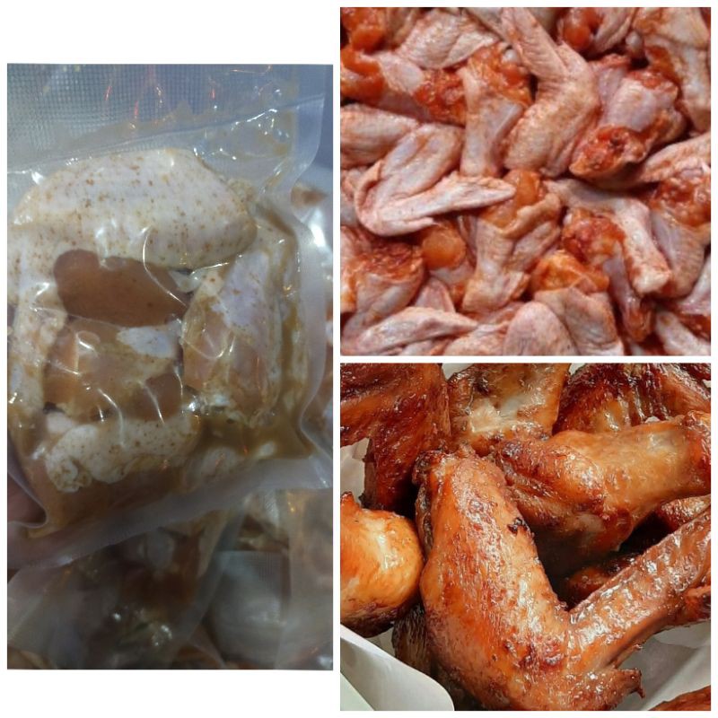 

Sayap Ayam Marinasi Original 300gr