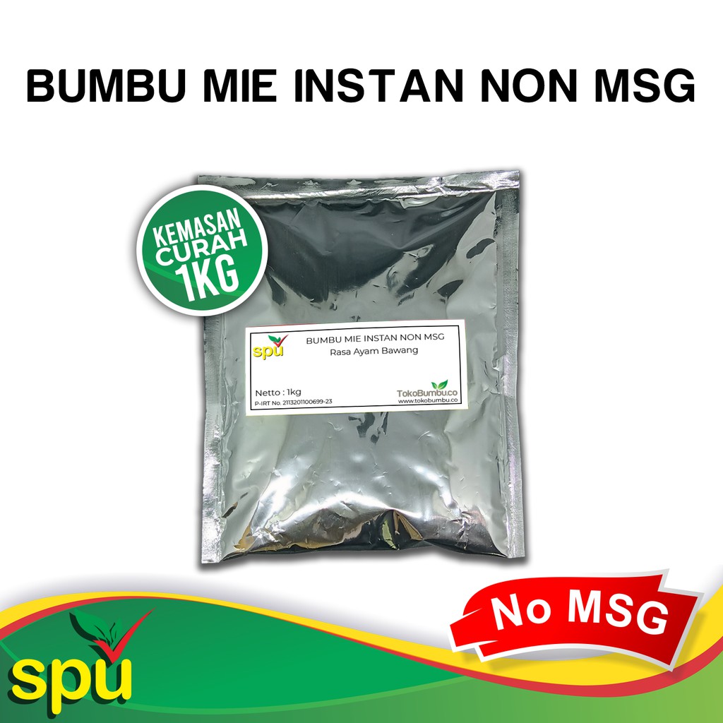 

Bumbu Mie Instan Non MSG Curah 500 gr