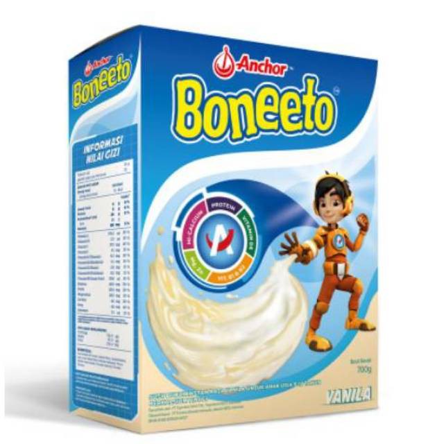 

Boneeto 700gr rasa coklat / vanila